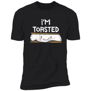 i'm toasted s'more distressed camping shirt