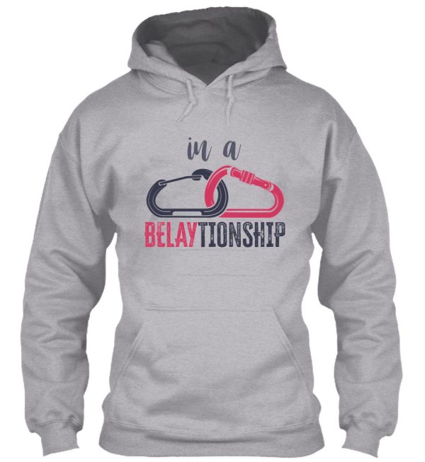 in a belaytionship hoodie