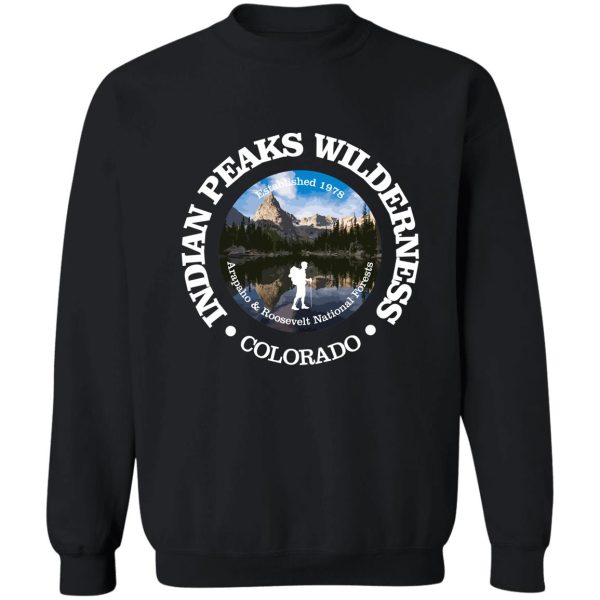 indian peaks wilderness (wa) sweatshirt