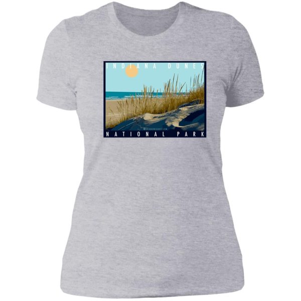 indiana dunes national park lady t-shirt