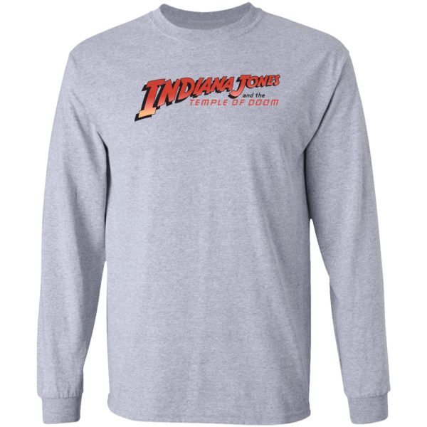 indiana jones logo long sleeve