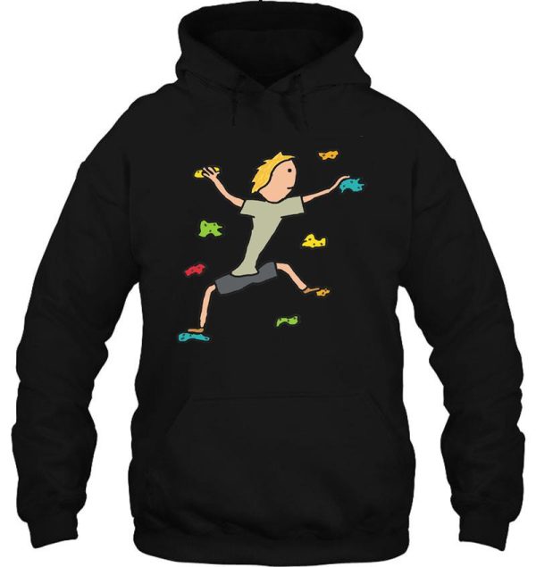 indoor climbing hoodie