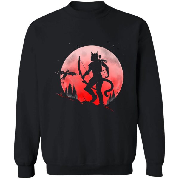 inigo hunting by moonlight sweatshirt