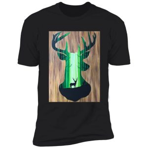 into the forest (deer) shirt