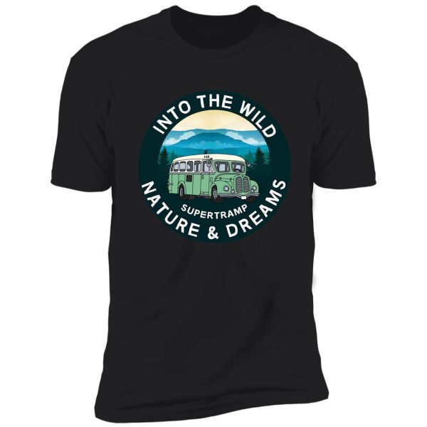 into the wild - bus 142 - christopher mccandless - alaska - stampede trail alaska - wilderness shirt