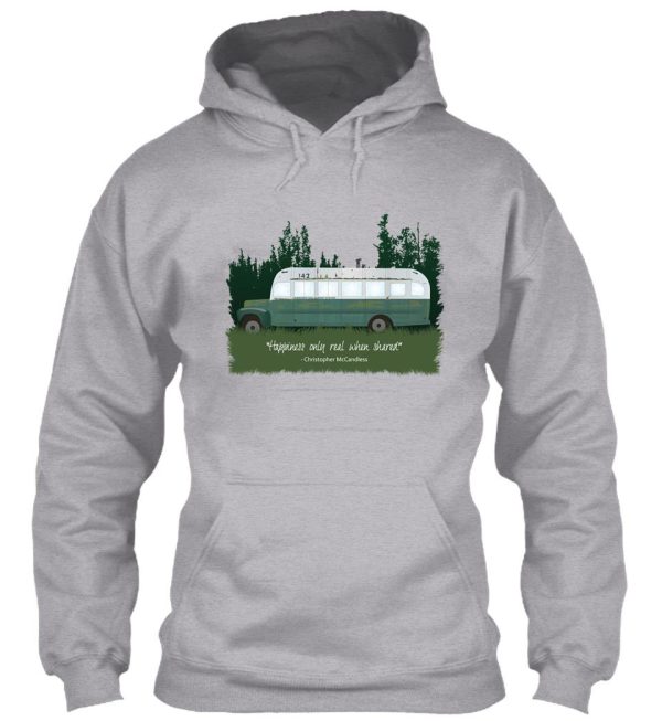 into the wild - bus 142 hoodie