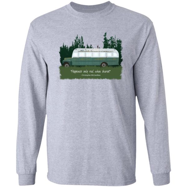 into the wild - bus 142 long sleeve