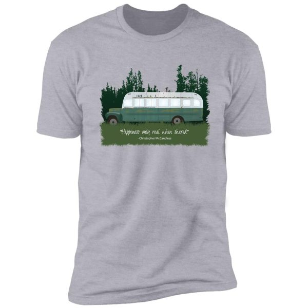 into the wild - bus 142 shirt