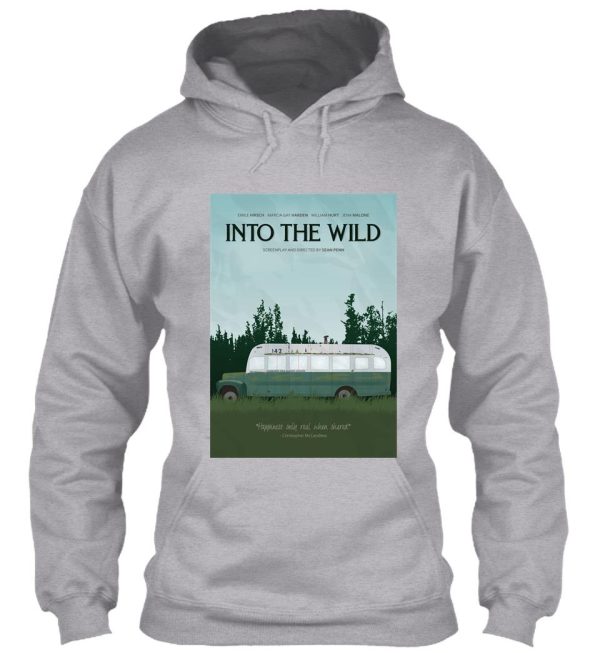 into the wild - magic bus hoodie