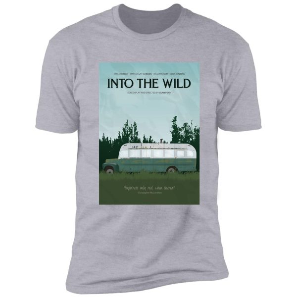 into the wild - magic bus shirt