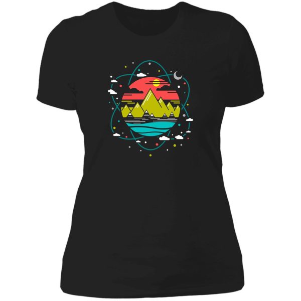 isotope of life lady t-shirt