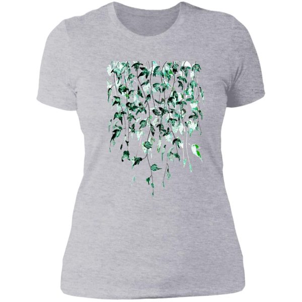 ivy on the wall watercolor lady t-shirt
