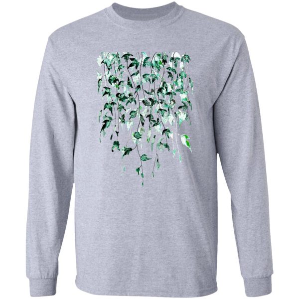 ivy on the wall watercolor long sleeve