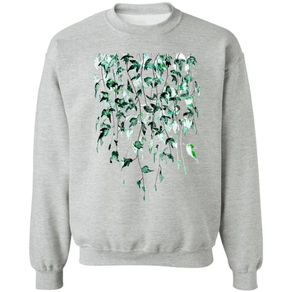 ivy on the wall watercolor sweatshirt