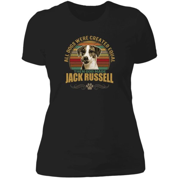 jack russel lady t-shirt