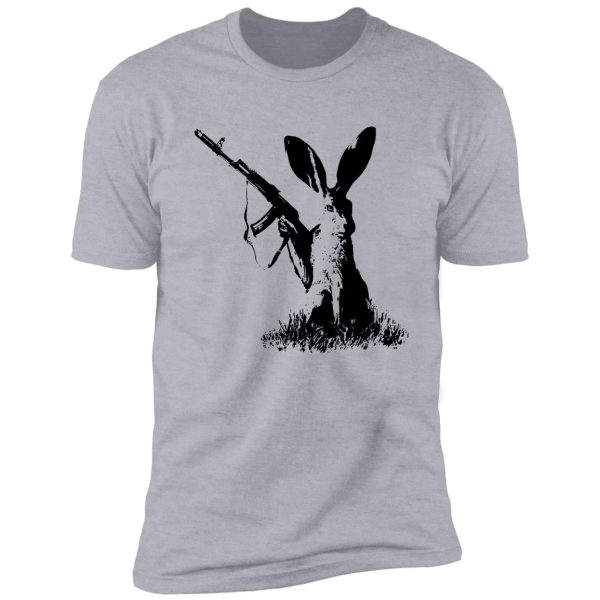 jackrabbit with kalashnikov shirt