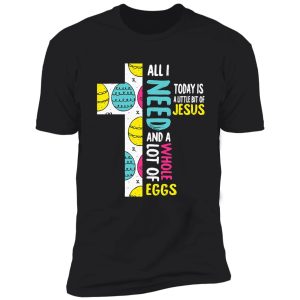 jesus easter funny egg hunting cross shirt