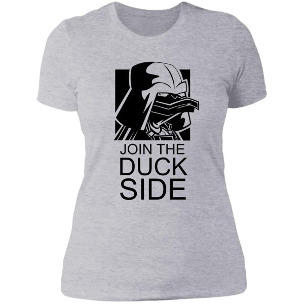 join the duck side lady t-shirt