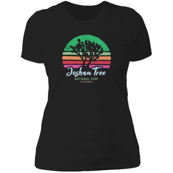joshua tree national park california lady t-shirt