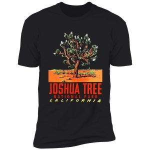 joshua tree national park vintage travel decal shirt