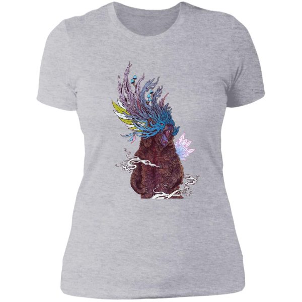 journeying spirit (bear) lady t-shirt