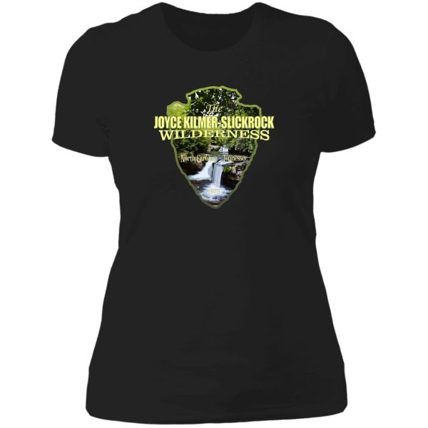 joyce kilmer-slickrock wilderness (arrowhead) lady t-shirt
