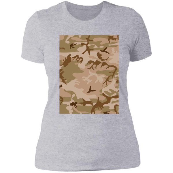 jungle wilderness hunting camo lady t-shirt