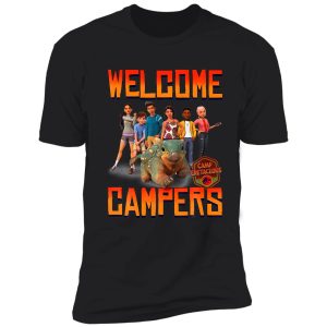 jurassic world camp cretaceous welcome campers group t shirt shirt