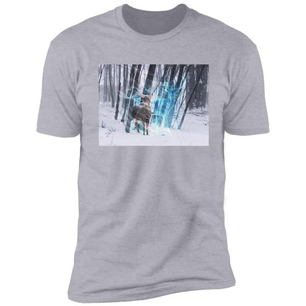 just a deer in the woods shirt