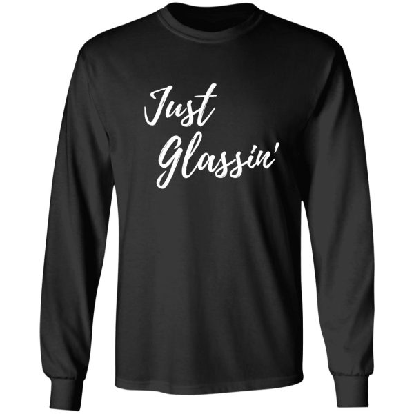 just glassin outdoors design long sleeve