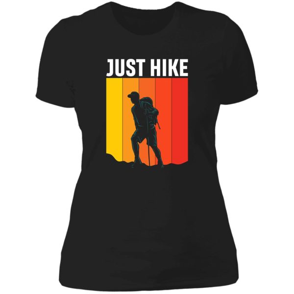 just hike lady t-shirt