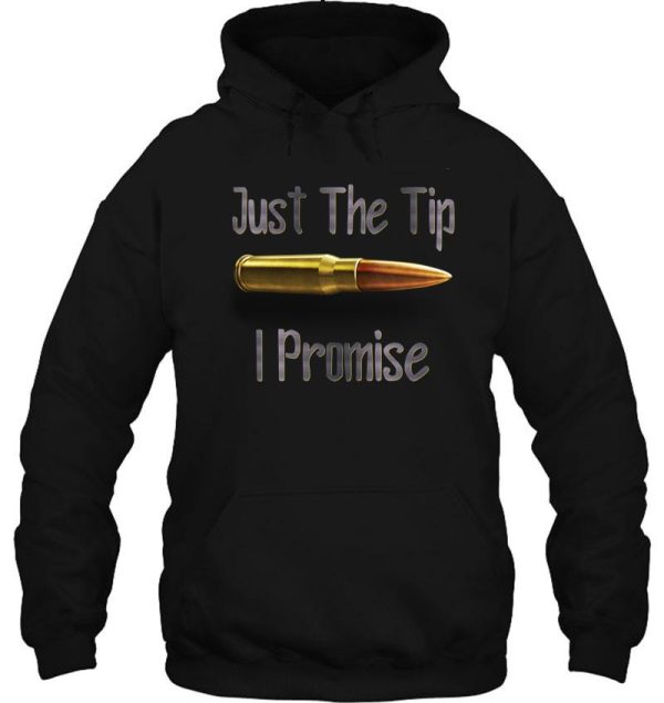 just the tip i promise hoodie