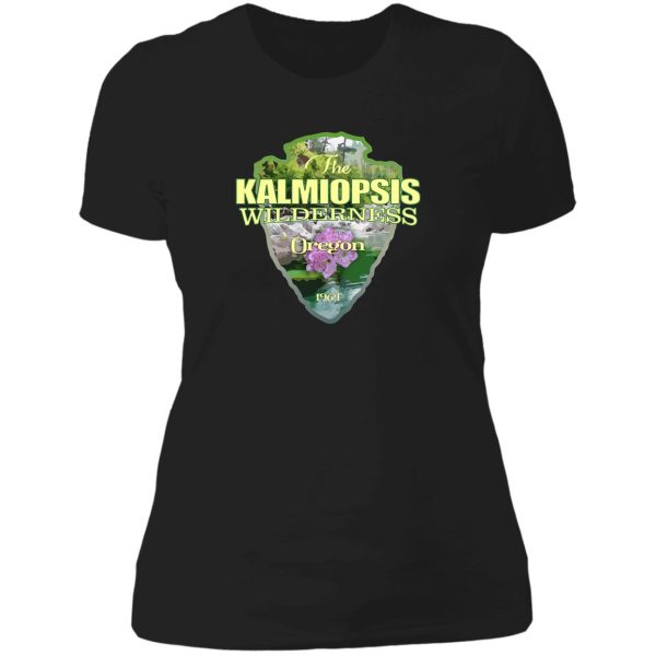 kalmiopsis wilderness (arrowhead) lady t-shirt