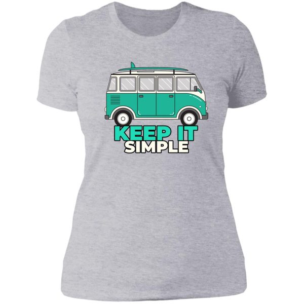 keep it simple lady t-shirt