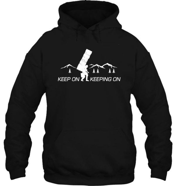 keep on keeping on hoodie