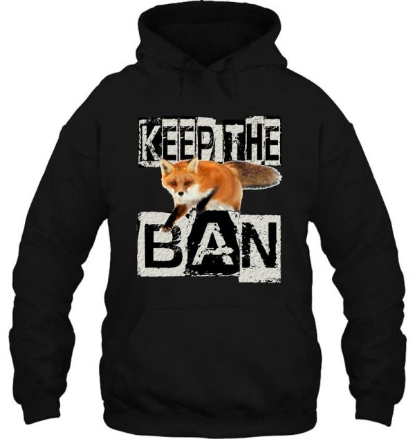 keep the ban hoodie