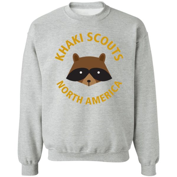 khaki scouts sweatshirt