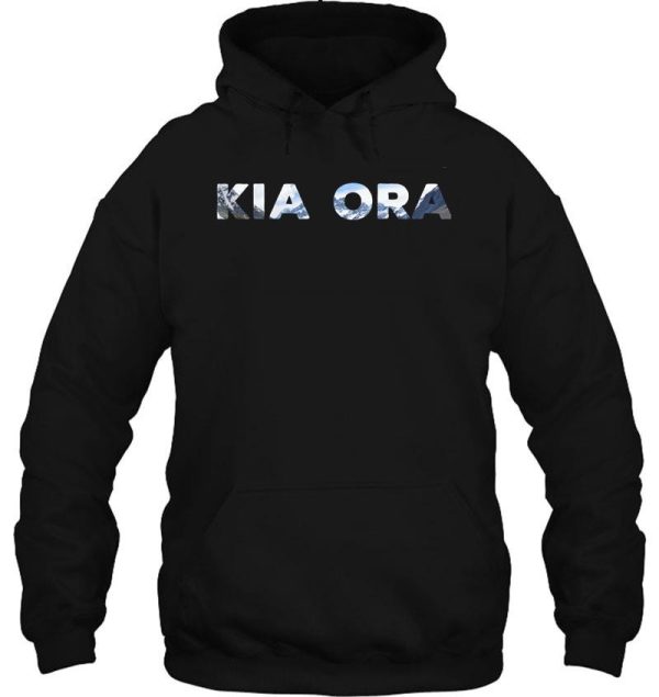 kia ora new zealand hoodie