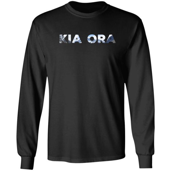 kia ora new zealand long sleeve