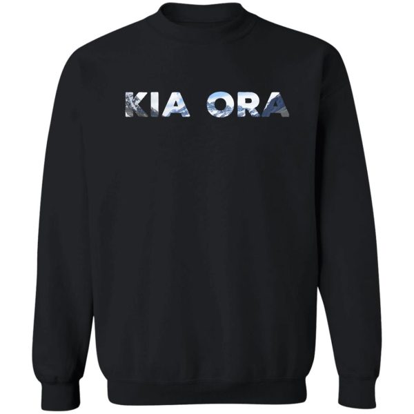 kia ora new zealand sweatshirt