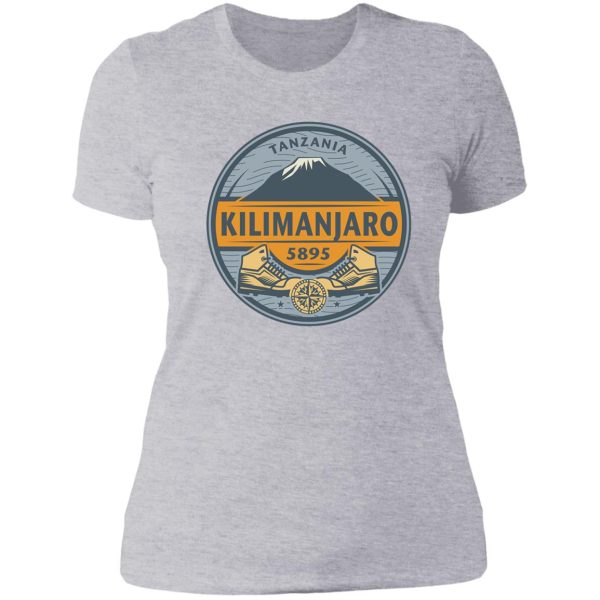 kilimanjaro tanzania lady t-shirt