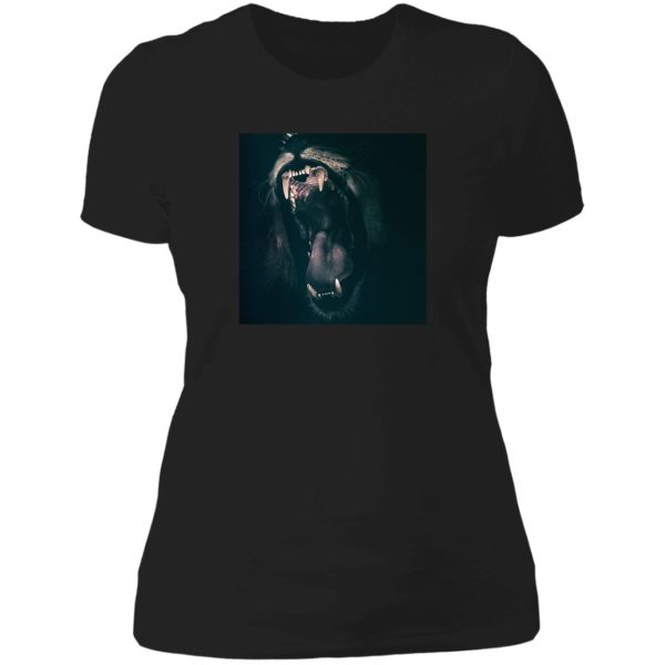 king of the jungle lady t-shirt