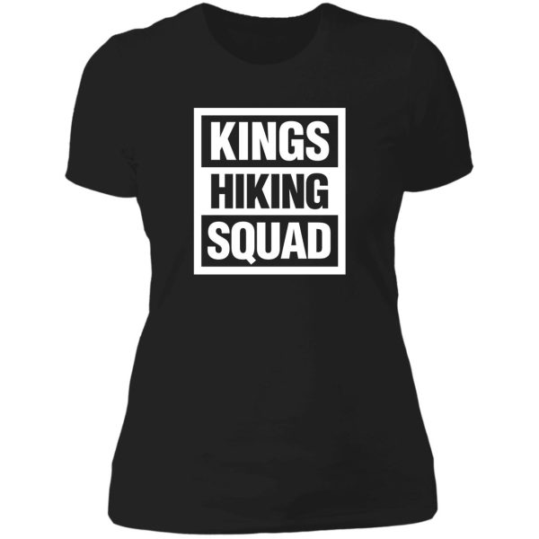 kings hiking squad lady t-shirt