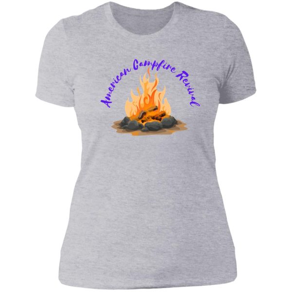 kirk cameron - american campfire revival lady t-shirt