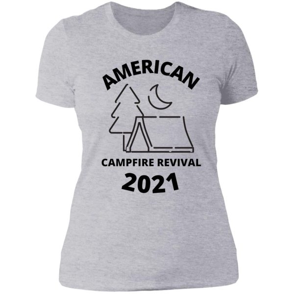 kirk cameron campfire lady t-shirt