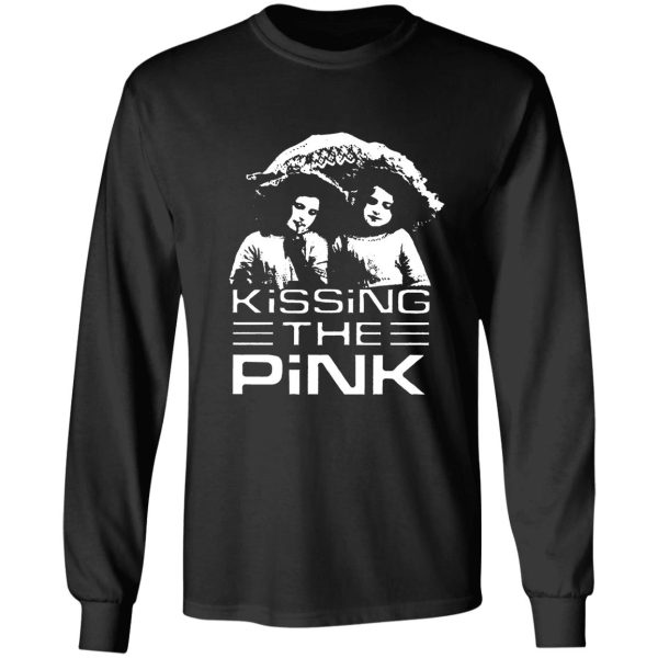 kissing the pink t shirt long sleeve