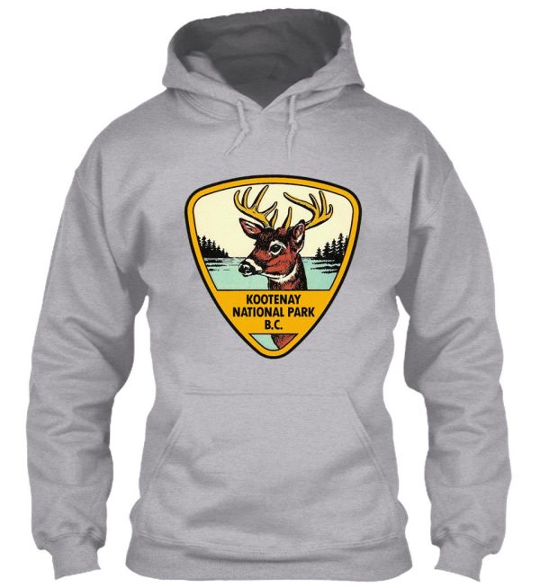 kootenay national park bc canada vintage travel decal hoodie