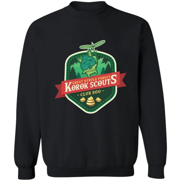 korok scouts sweatshirt