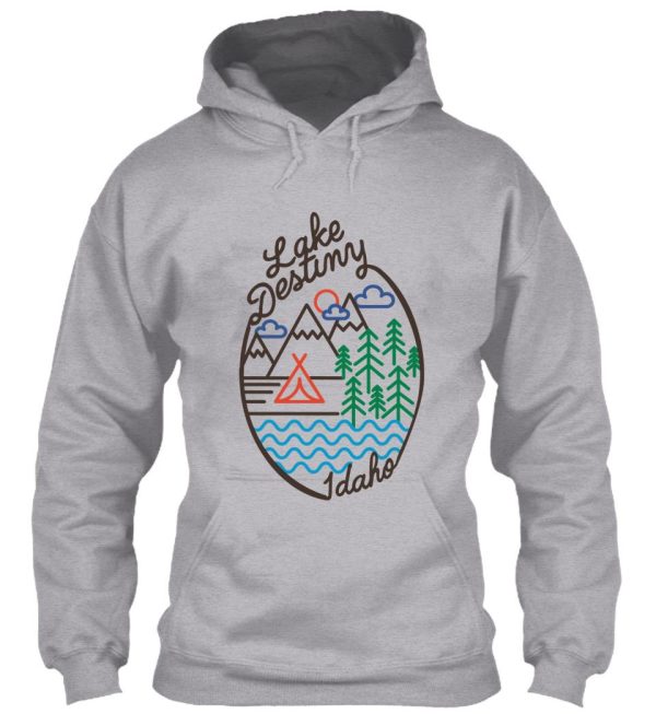 lake destiny idaho hoodie