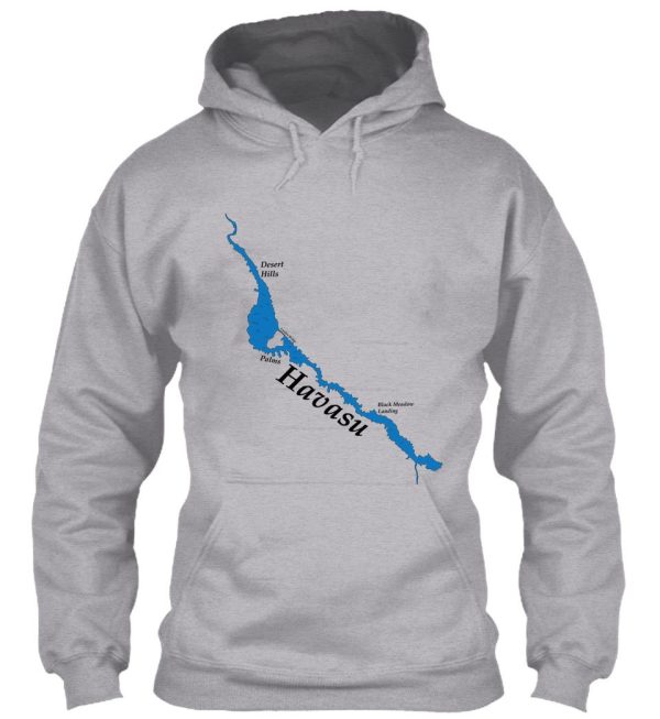 lake havasu map hoodie